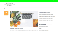 Desktop Screenshot of gandhivert.fr